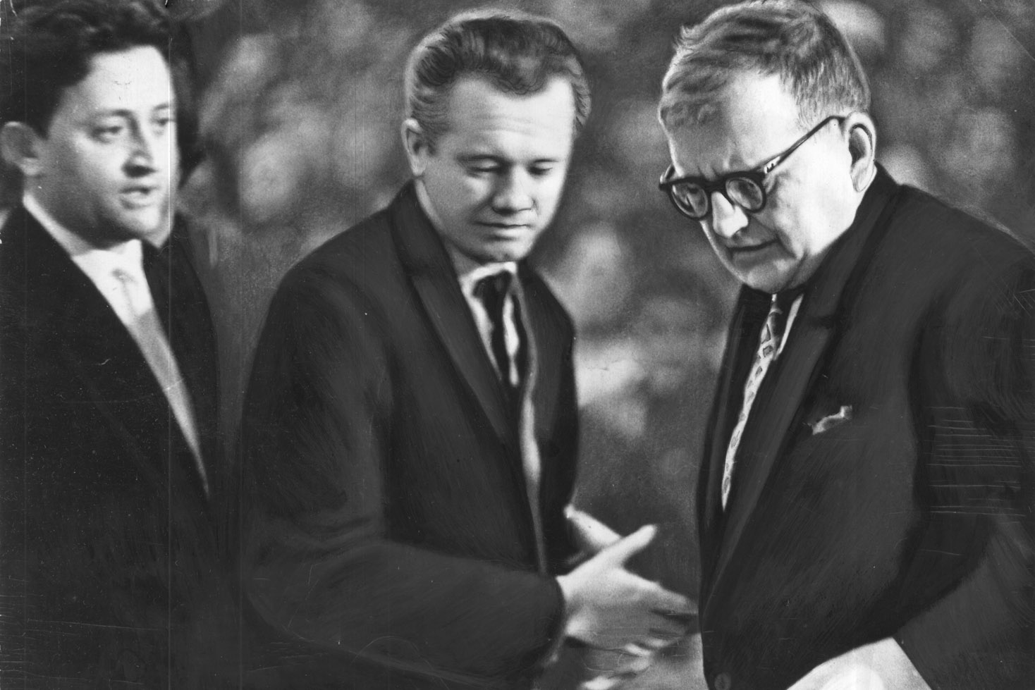 Аскольд Муров и Дмитрий Шостакович, 1966 г.